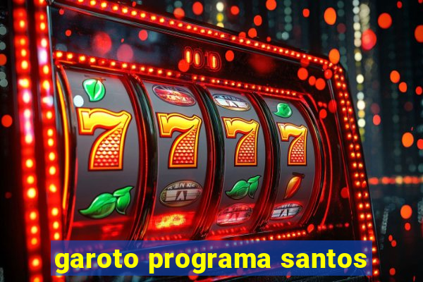 garoto programa santos